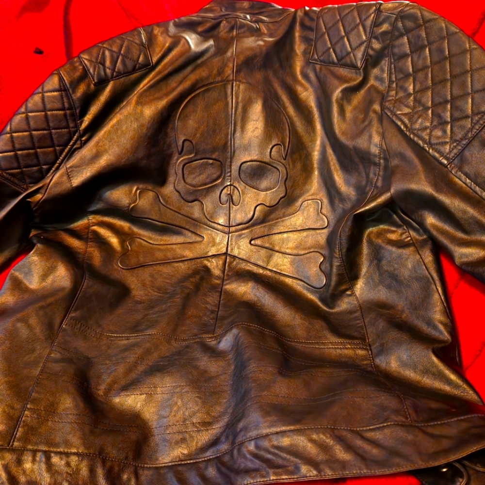 Custom leather jacket